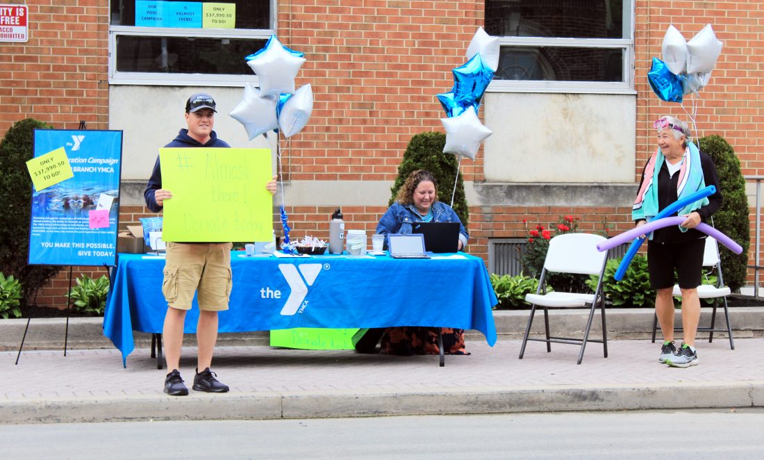 YMCA holds pullup donation event for pool restoration campaign News